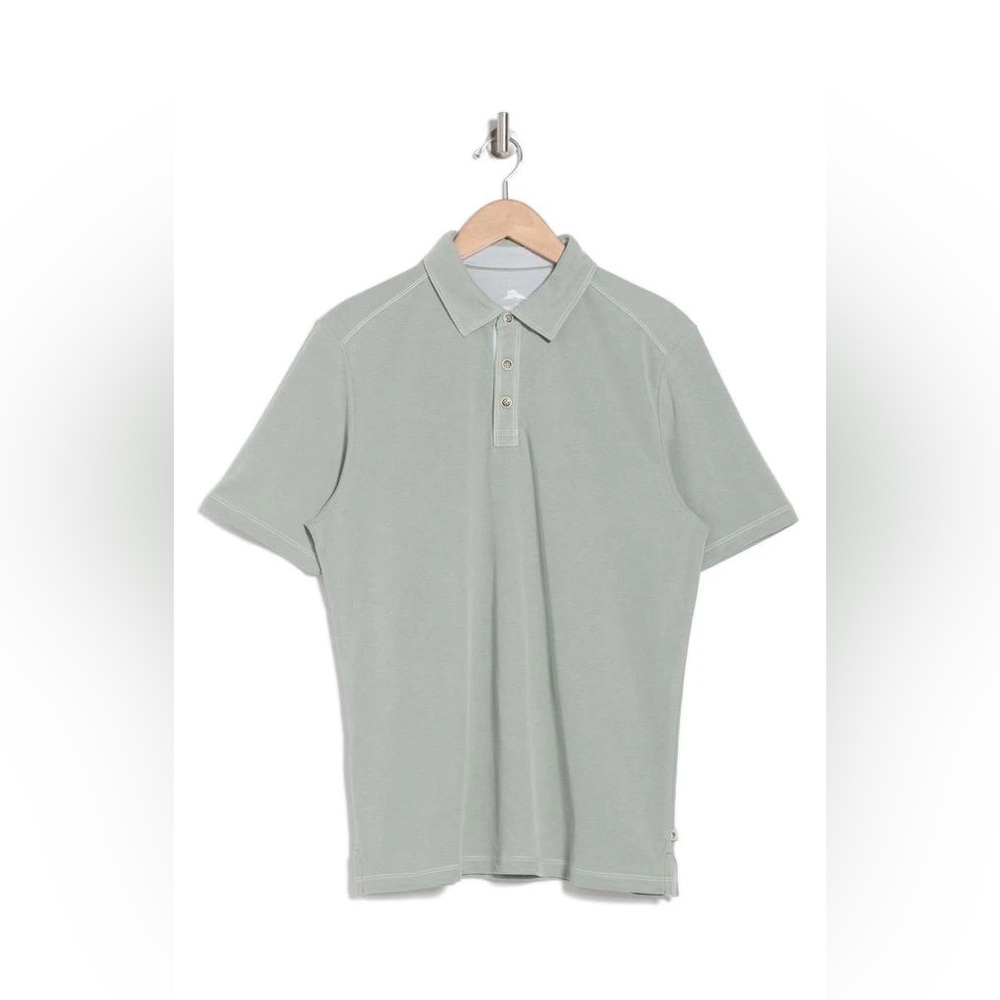 Tommy Bahama Light Green Men Polo Shirt